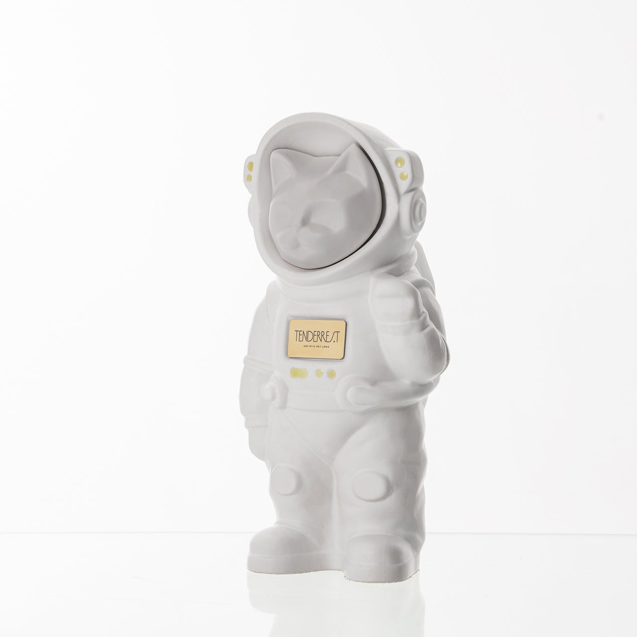 Customizable Pet Cremation Urn - Cat | Ceramic Handmade Figure - Pulvis Art Urns