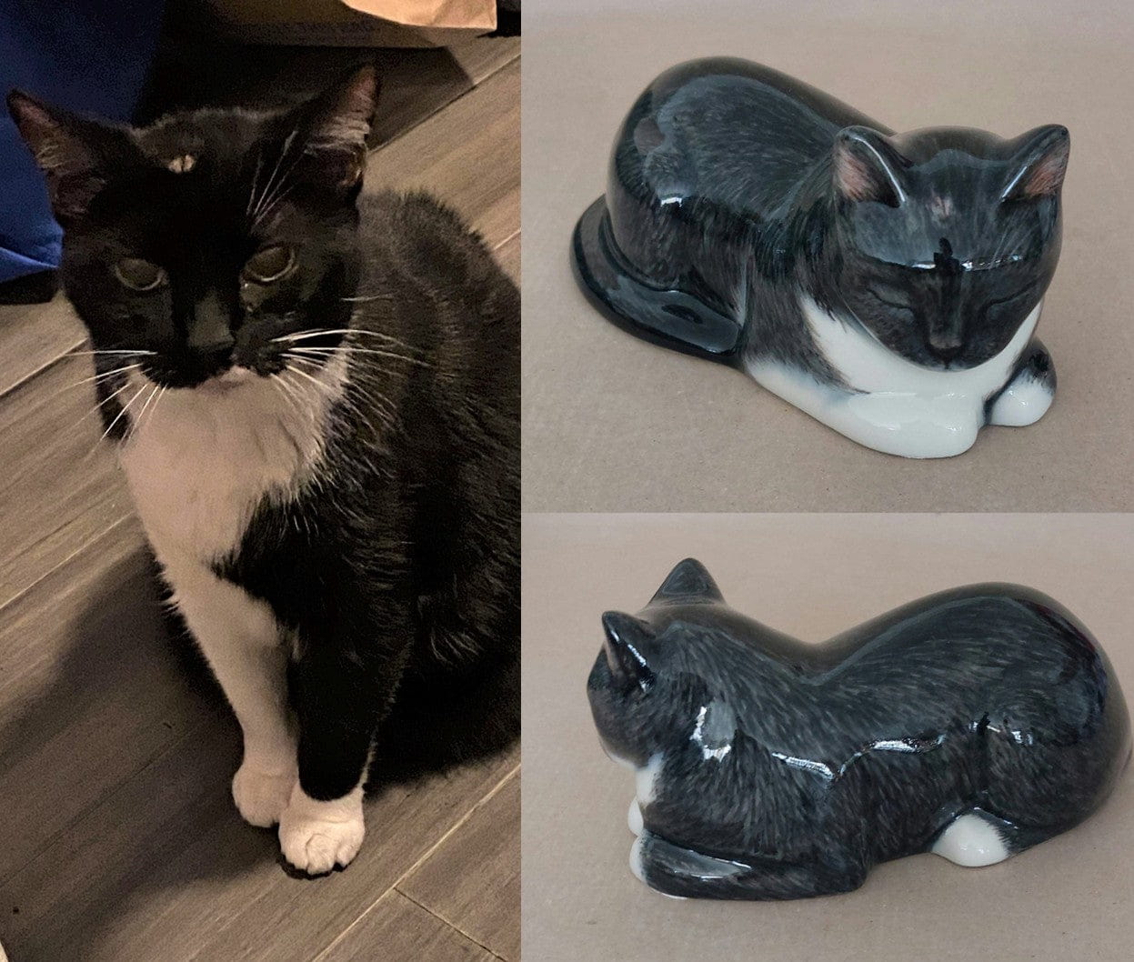 Custom Decorated Pet Urns by Photo