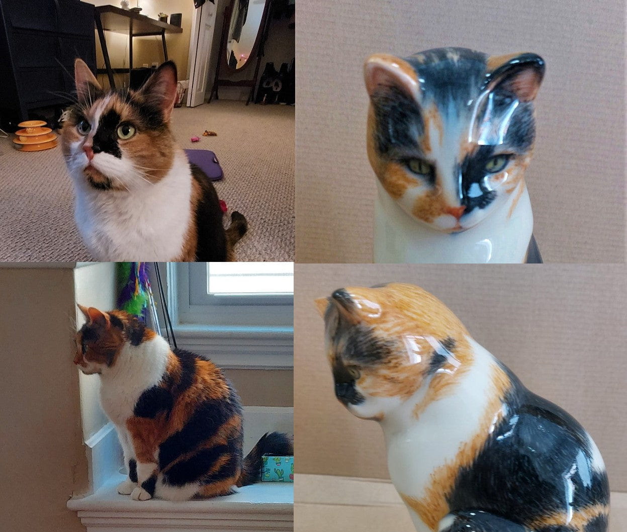 Custom Decorated Pet Urns by Photo