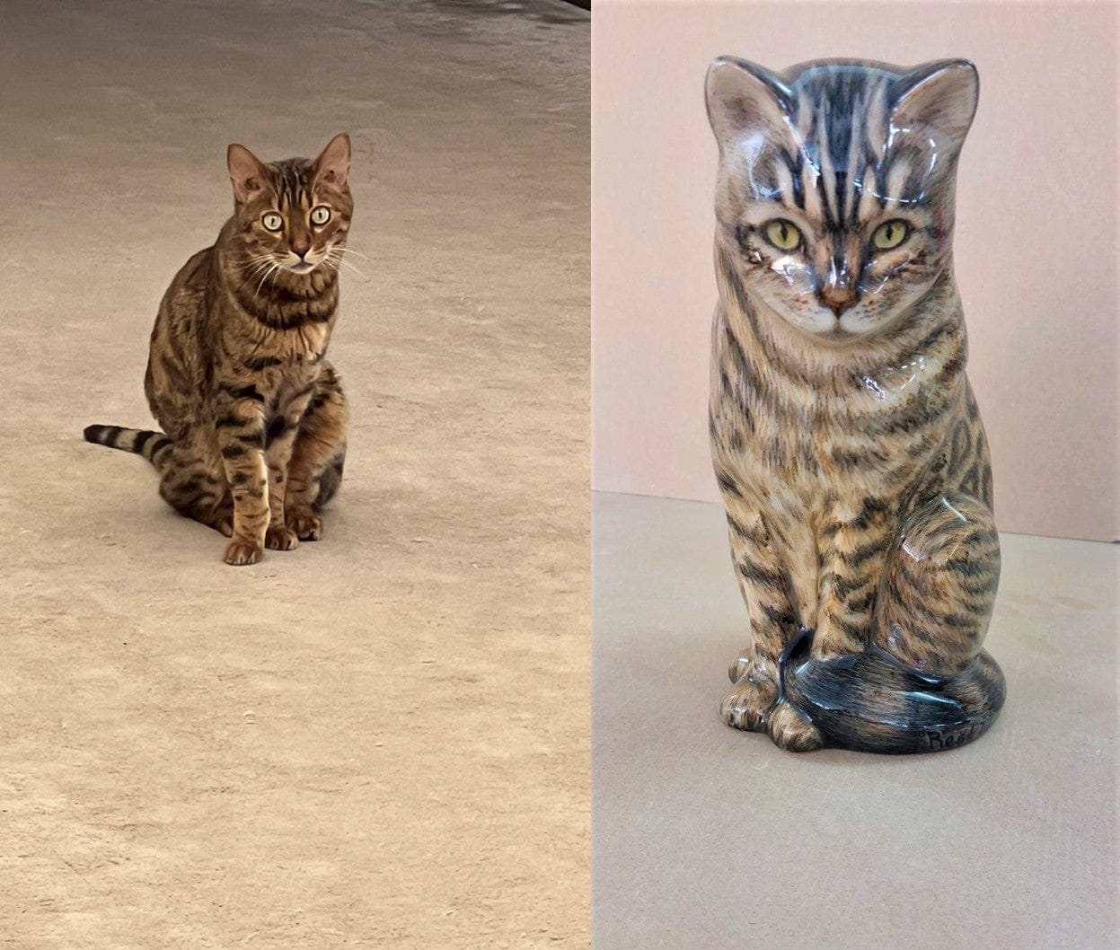 Custom Decorated Pet Urns by Photo