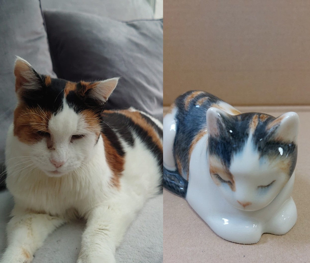 Custom Decorated Pet Urns by Photo