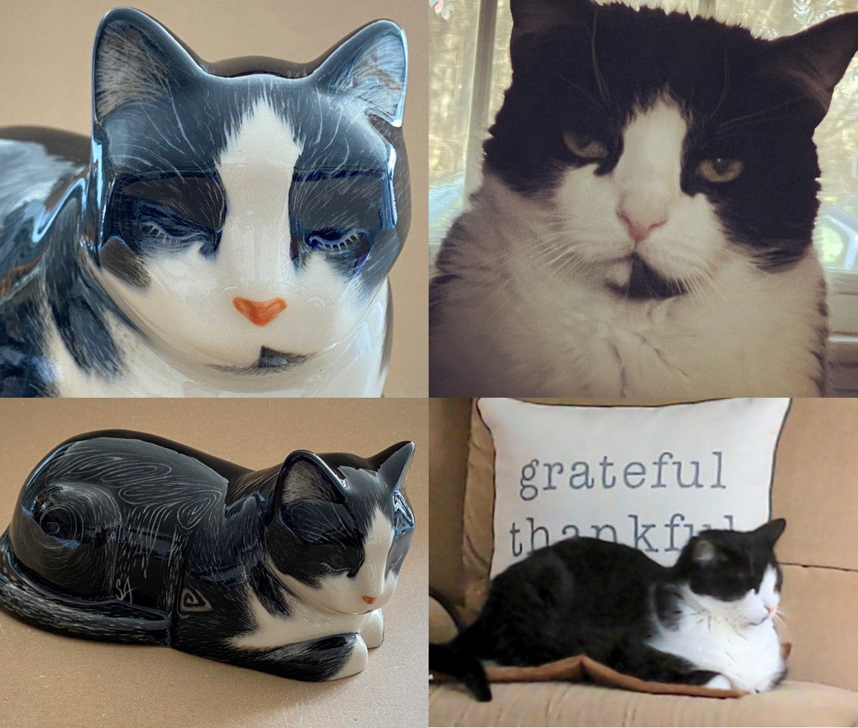 Custom Decorated Pet Urns by Photo By Pulvis Art Urns. Handmade Cremation Urns