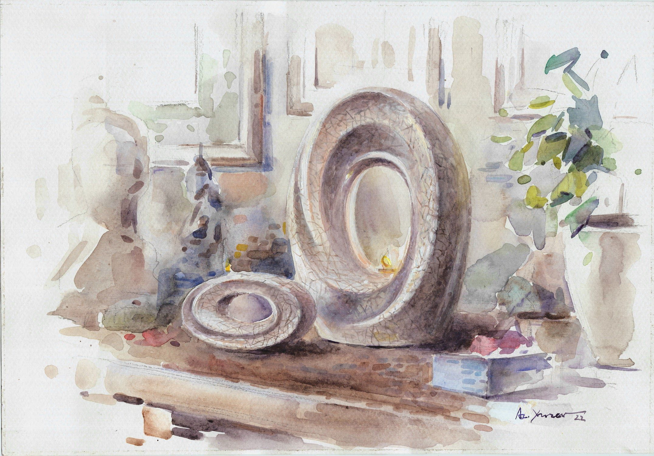 Load video: "The Passage" by Pulvis Art Urns