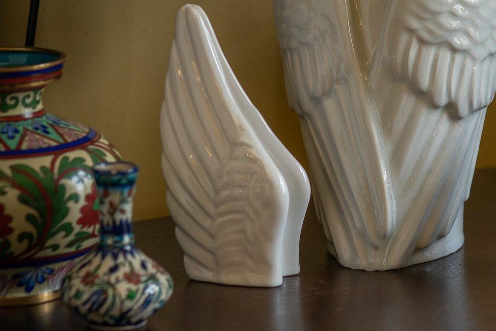 Wings Memorial Keepsake Urn. angel Keepsake Urn