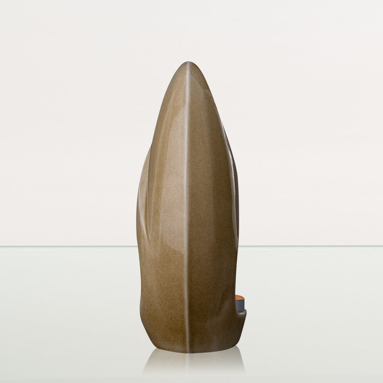 Eternity Handmade Cremation Urn for Ashes - Large Urn | Dark Sand | Ceramic - Pulvis Art Urns