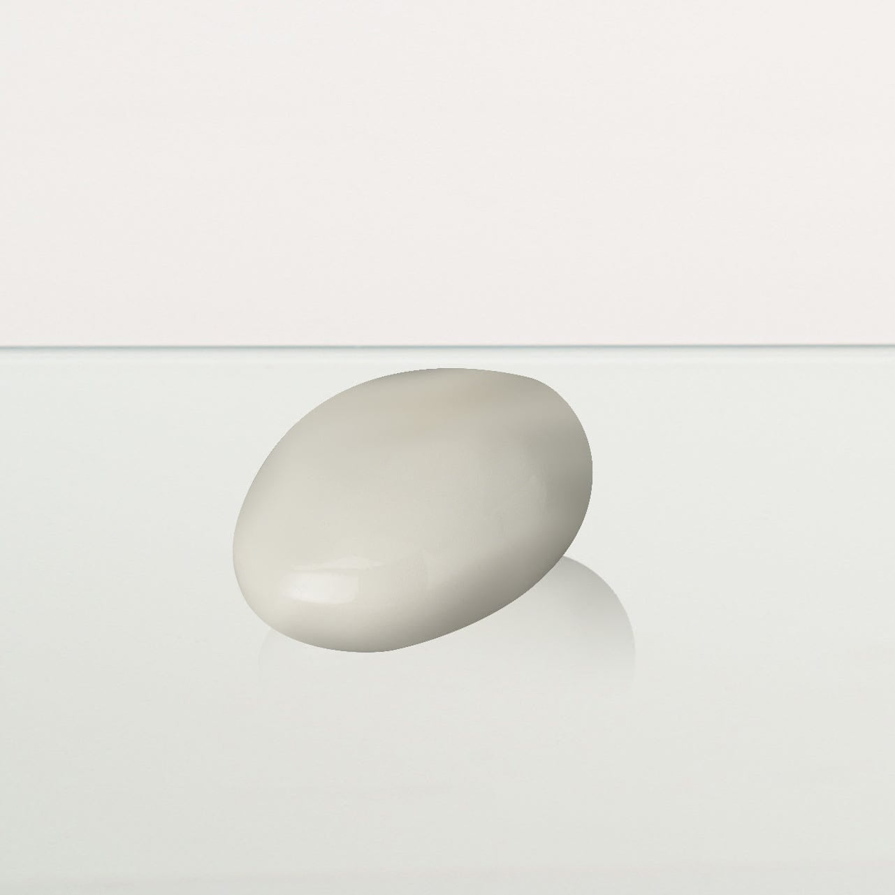 Handmade Cremation Keepsake Urn "Stone" - Small Urn | Off-white | Ceramic - Pulvis Art Urns