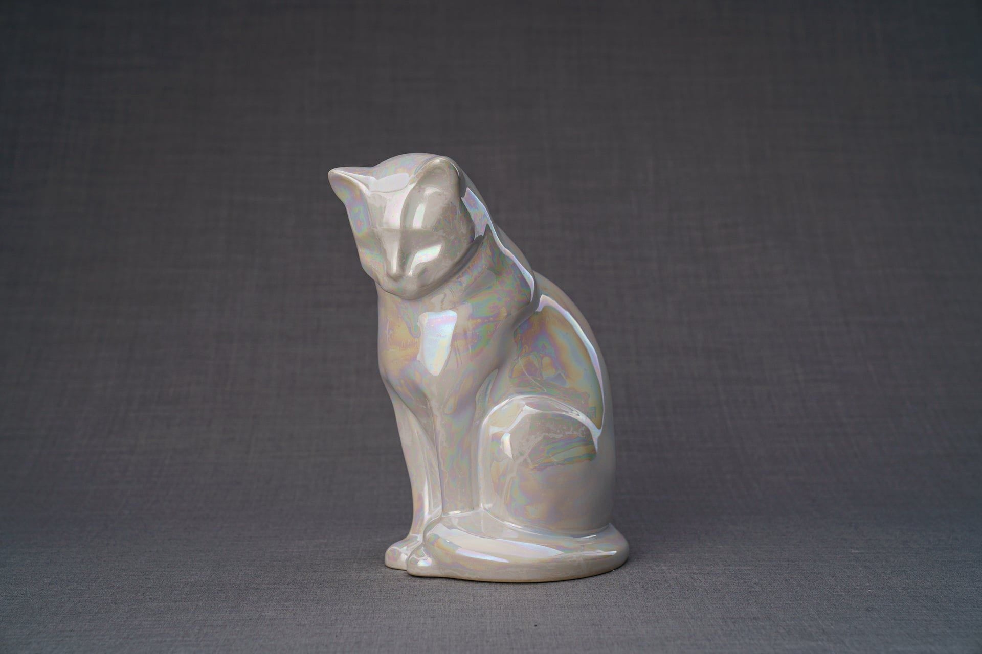 Neko Memorial Bundle - 4 Pieces - Portrait | Urn | Nameplate Holder | Scented Candle - Pulvis Art Urns