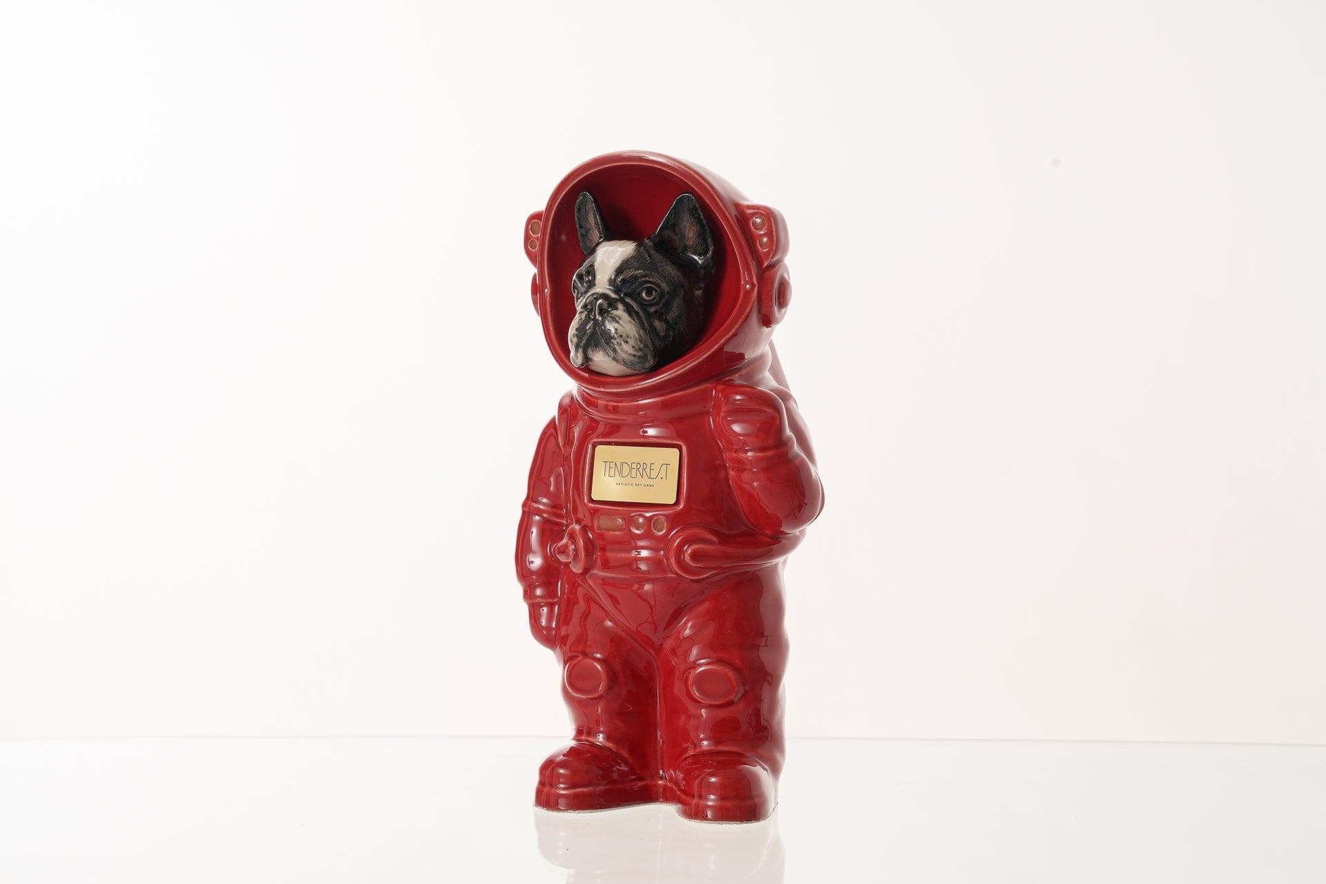 Pulvis Art Urns Pet Cremation Urn Red / CUSTOM (by photo) / No Dog Cremation Urn French Bulldog - Customizable Figure | Pet Urn