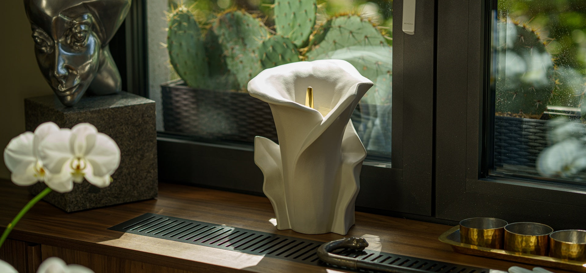 Calla Flower Urn - Pulvis Art Urns
