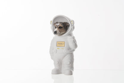 Pulvis Art Urns Pet Cremation Urn White Matte / CUSTOM (by photo) / Yes (+$50) Dog Cremation Urn Jack Russell - Customizable Figure | Ceramic Pet Urn