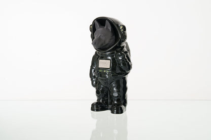 Pulvis Art Urns Pet Cremation Urn Black / Gray Matte / No Dog Cremation Urn German Shepherd - Customizable Figure | Ceramic Pet Urn
