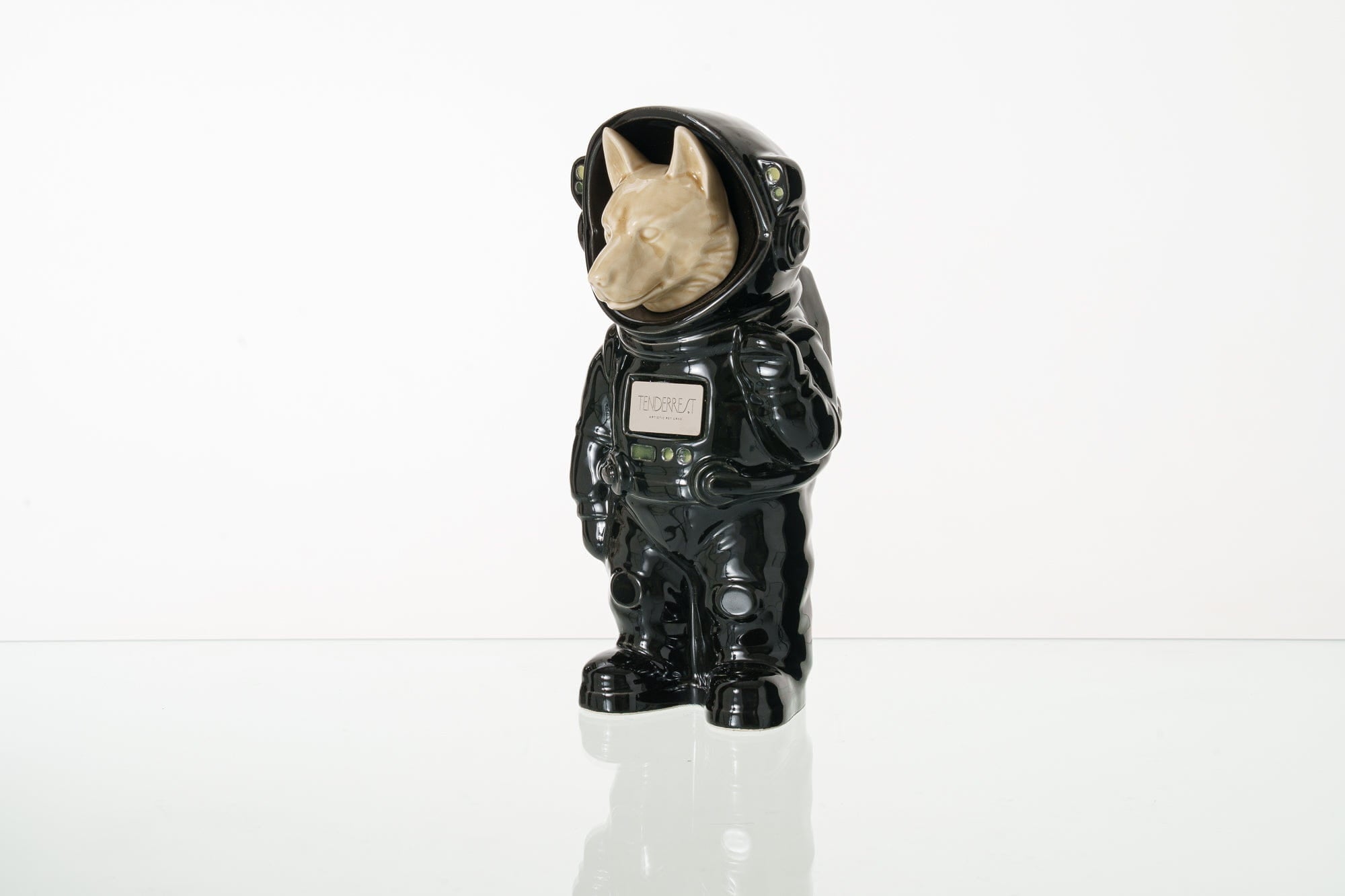 Pulvis Art Urns Pet Cremation Urn Black / Beige / No Dog Cremation Urn German Shepherd - Customizable Figure | Ceramic Pet Urn