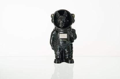 Pulvis Art Urns Pet Cremation Urn Black / Black / Yes (+$50) Dog Cremation Urn German Shepherd - Customizable Figure | Ceramic Pet Urn