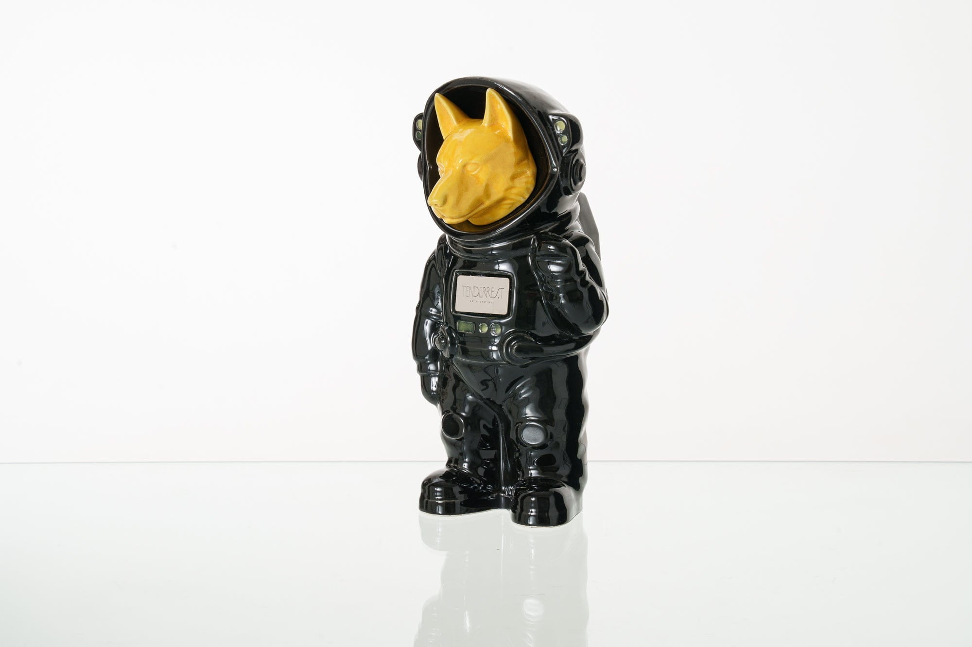 Pulvis Art Urns Pet Cremation Urn Black / Yellow / No Dog Cremation Urn German Shepherd - Customizable Figure | Ceramic Pet Urn