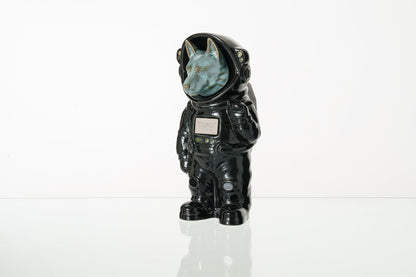 Pulvis Art Urns Pet Cremation Urn Black / Oily Green / No Dog Cremation Urn German Shepherd - Customizable Figure | Ceramic Pet Urn