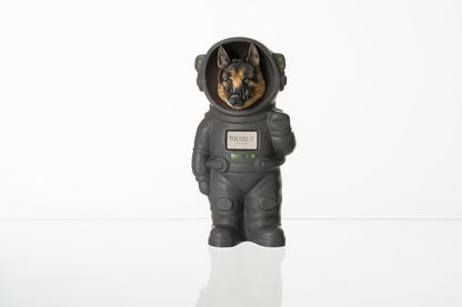 Pulvis Art Urns Pet Cremation Urn Gray Matte / CUSTOM (by photo) / No Dog Cremation Urn German Shepherd - Customizable Figure | Ceramic Pet Urn