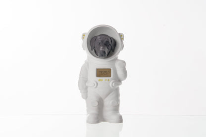 Pulvis Art Urns Pet Cremation Urn White Matte / Gray Matte / Yes (+$50) Dog Cremation Urn Labrador - Customizable Figure | Handmade Pet Urn