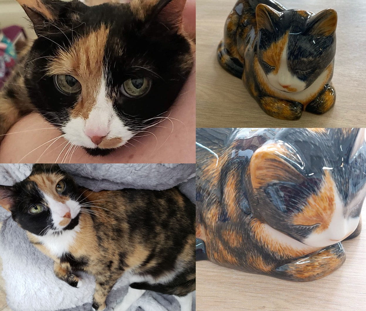 Custom Decorated Pet Urns by Photo By Pulvis Art Urns. Handmade Cremation Urns 