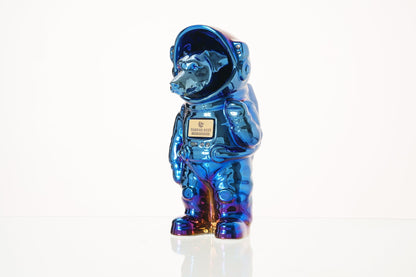 Pulvis Art Urns Pet Cremation Urn Glossy Blue / Glossy Blue / No Dog Cremation Urn Jack Russell - Customizable Figure | Ceramic Pet Urn