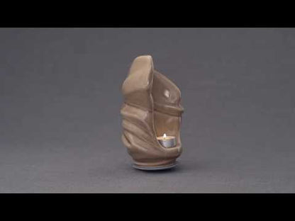 Light Handmade Keepsake Cremation Urn for Ashes