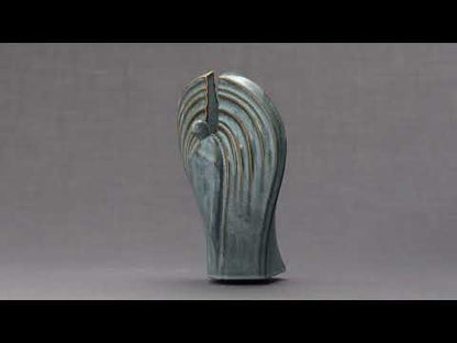 Ceramic art Urn for ashes Guardian - By Pulvis Art Urns