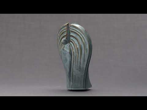 Ceramic art Urn for ashes Guardian - By Pulvis Art Urns