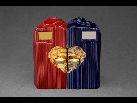 Handmade Companion Urn for Ashes "Heart" - Large | Ceramic - COMPANION