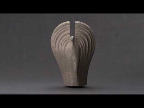 Guardian - By Pulvis Art Urns/Craquelure