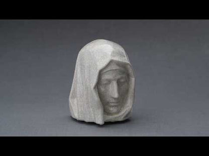 The Holy Mother Handmade Cremation Urn for Ashes, size Large/Adult