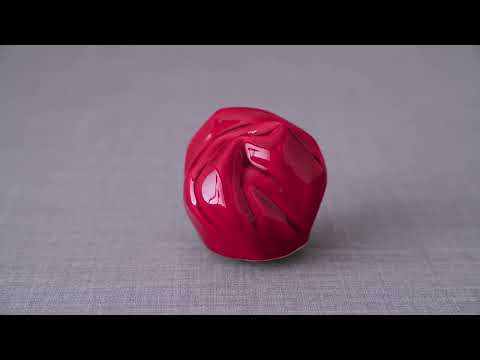Cremation Keepsake Urn "Precious" - Small | Red | Ceramic