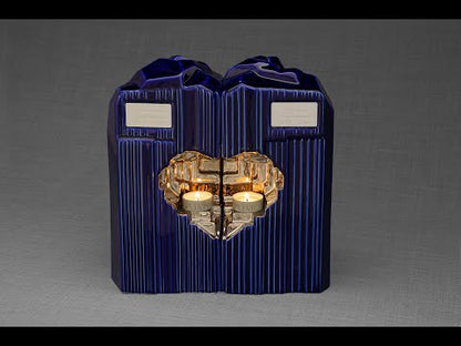 Handmade Companion Urn for Ashes "Heart" - Large | Ceramic