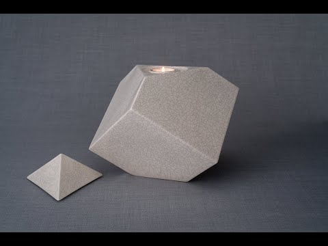 Abstract Cremation Urn for Ashes 