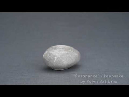 Resonance Handmade Cremation Keepsake Urn for Ashes,