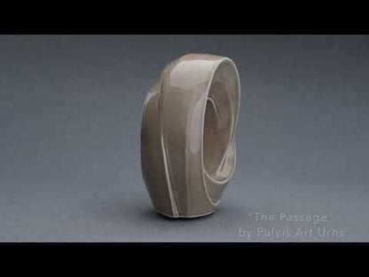 The Passage Handmade Cremation Urn for Ashes, size Large/Adult, 