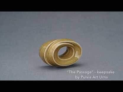 The Passage Handmade Cremation Keepsake Urn for Ashes