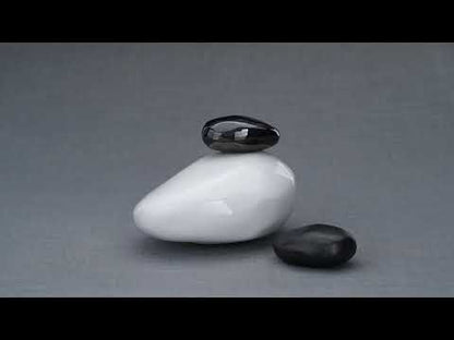 Handmade Mini Keepsake Urn "Palm Stone" 