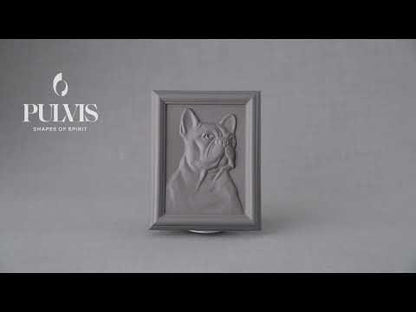 French Bulldog Urn For Ashes. Handmade Frenchie Urn. Pet Urn for Frenchie by Pulvis Art Urns