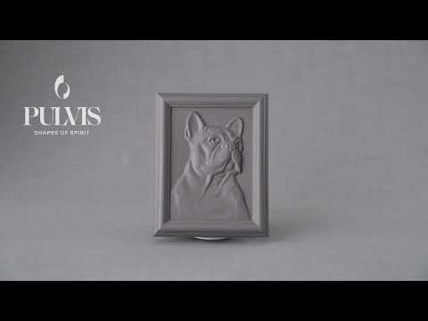 French Bulldog Urn For Ashes. Handmade Frenchie Urn. Pet Urn for Frenchie by Pulvis Art Urns