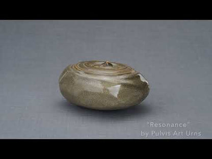 Resonance Handmade Cremation Urn for Ashes, size Adult/Large,