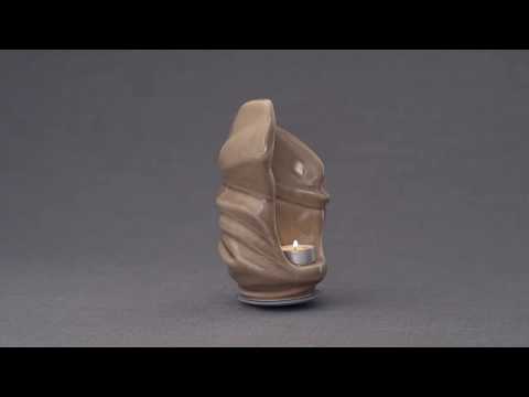 Light Handmade Keepsake Cremation Urn for Ashes