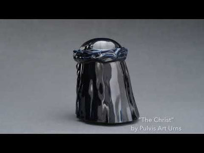 The Christ Handmade Cremation Urn for Ashes, size Large/Adult