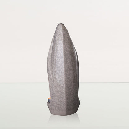 Eternity Handmade Cremation Urn for Ashes - Large | Craquelure | Ceramic Urn - Pulvis Art Urns