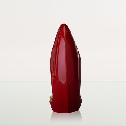 Eternity Handmade Cremation Urn for Ashes - Large | Red | Ceramic Urn - Pulvis Art Urns