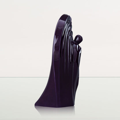 Guardian Handmade Cremation Urn for Ashes - Large | Violet | Ceramic Urn - Pulvis Art Urns