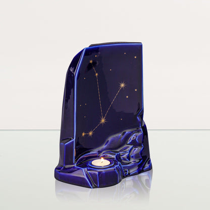Zodiac Urn for Ashes "Aries" - Large | Star Sign Urn - Pulvis Art Urns