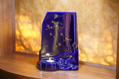 Zodiac Urn for Ashes "Cancer" - Large | Star Sign Urn - Pulvis Art Urns