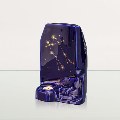 Zodiac Urn for Ashes "Gemini" - Large | Star Sign Urn - Pulvis Art Urns
