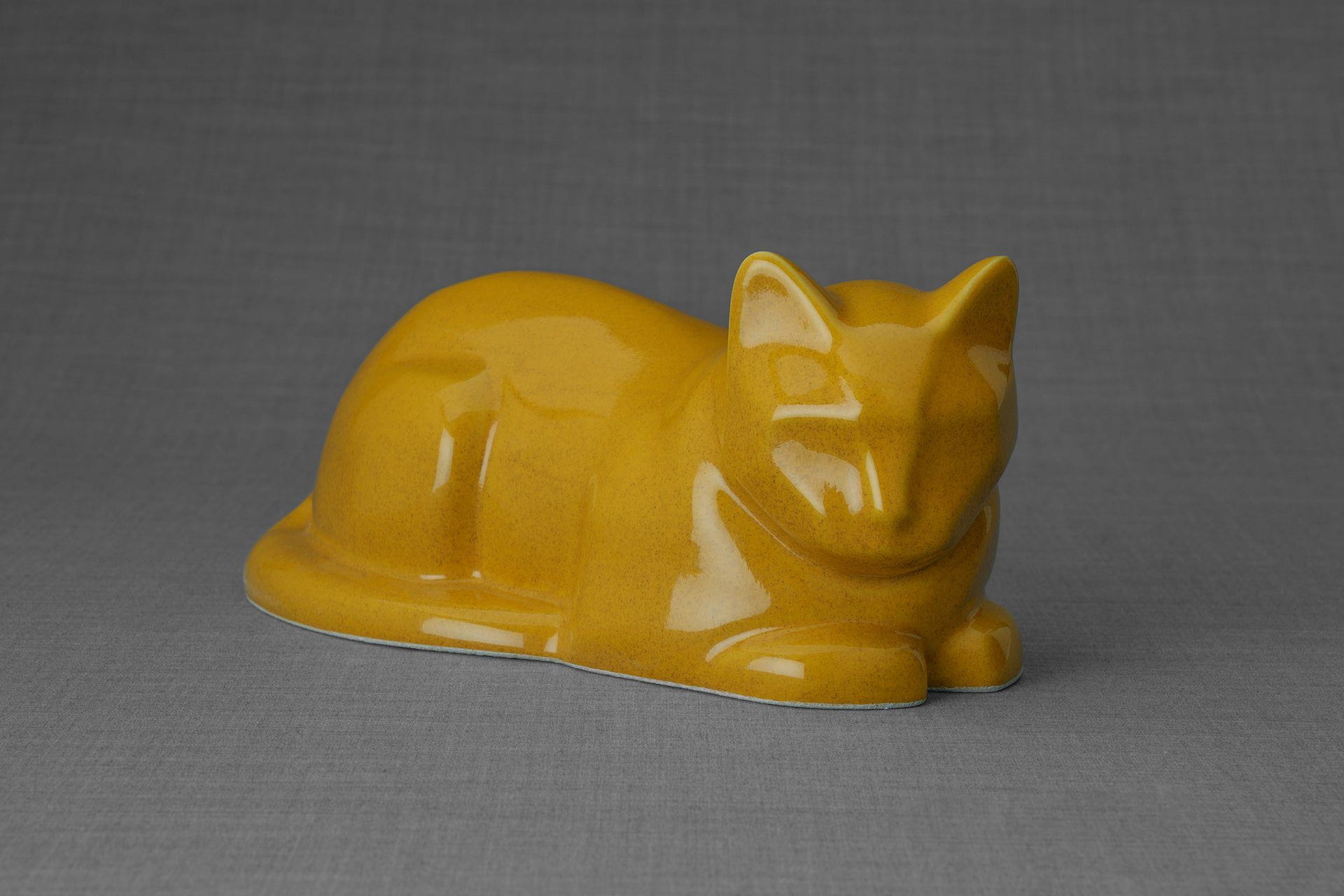 Cat Memorial Bundle - 4 Pieces - Portrait | Urn | Nameplate Holder | Scented Candle - Pulvis Art Urns