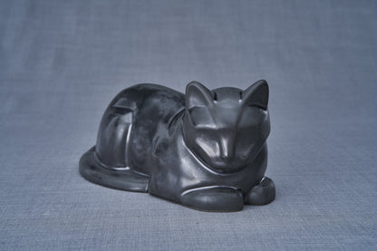 Cat Memorial Bundle - 4 Pieces - Portrait | Urn | Nameplate Holder | Scented Candle - Pulvis Art Urns