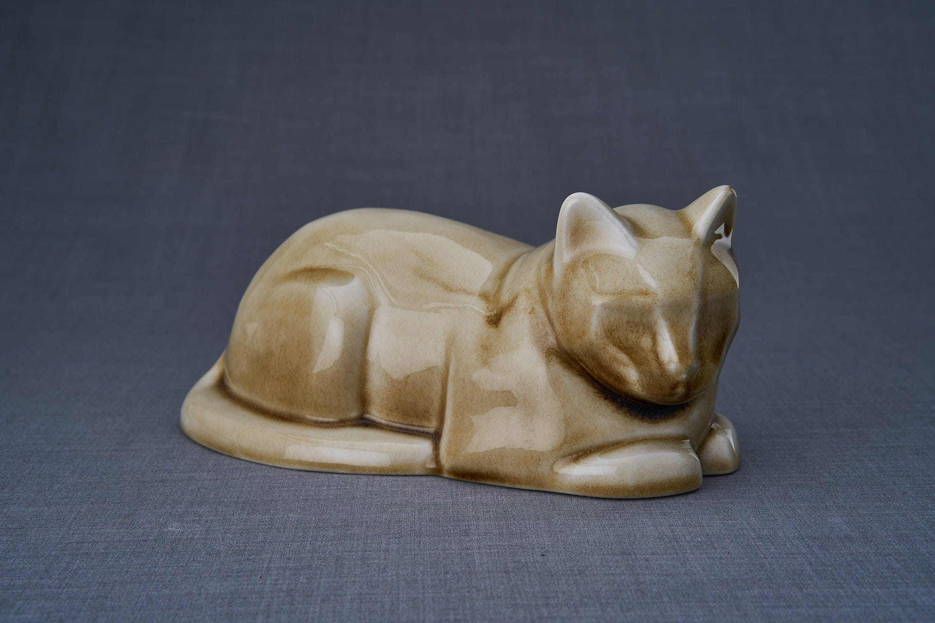 Cat Memorial Bundle - 4 Pieces - Portrait | Urn | Nameplate Holder | Scented Candle - Pulvis Art Urns